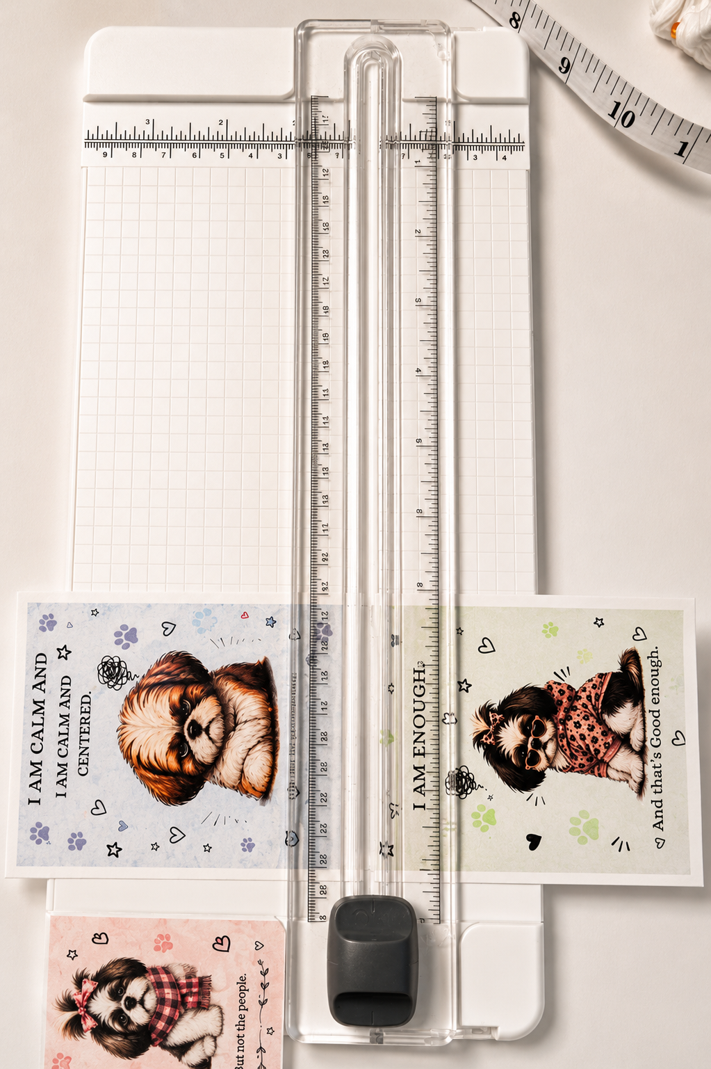 Funny Shih Tzu Affirmation Cards | 30 Sarcastic Printable Cards – PDF Download