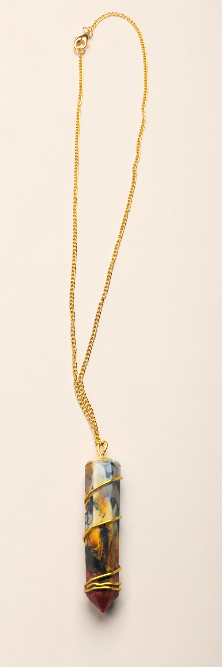 Ember & Ash Upcycled Filament Pendant Necklace | POOPSIES One-of-a-Kind Handmade Jewelry